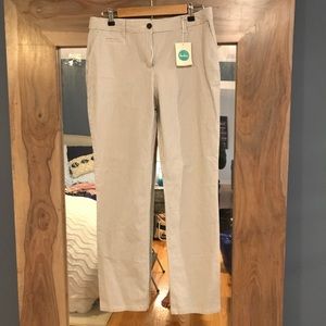 Boden pinstripe chino pants
